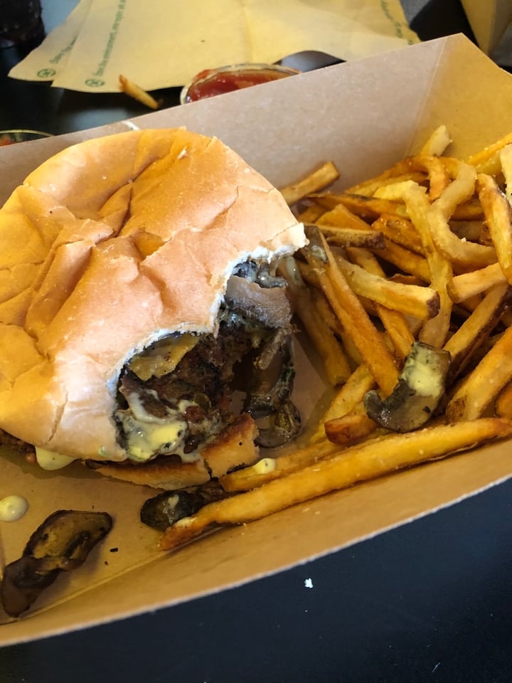 photo of Dirt Burger Magic Mushroom Burger shared by @annettej on  23 Nov 2019 - review