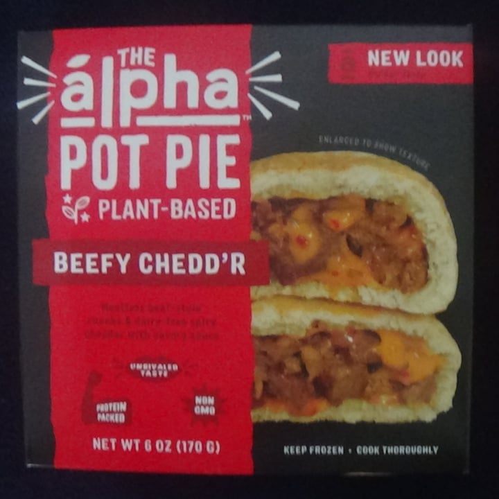 photo of Alpha Foods Beefy Chedd'r Pot Pie shared by @feelideal on  30 Oct 2020 - review