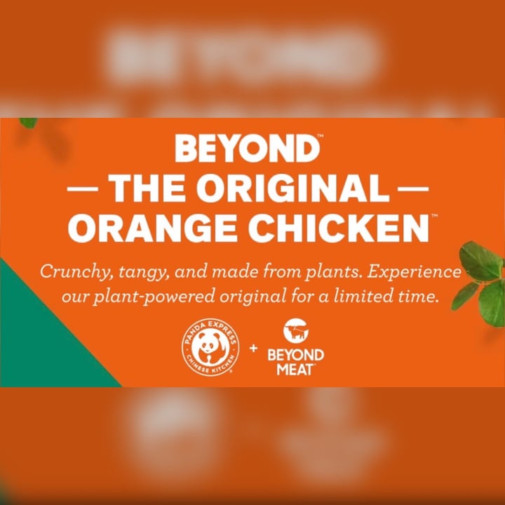 photo of Panda Express Original Orange Chicken - Plant Based shared by @merelymarlo on  10 Sep 2022 - review