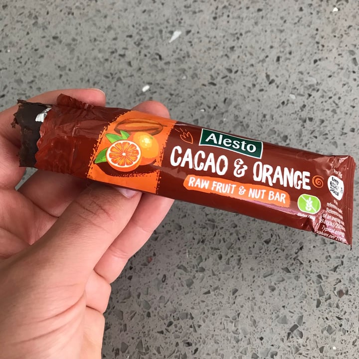 photo of Alesto Cacao & orange bar shared by @dory on  16 Jun 2021 - review