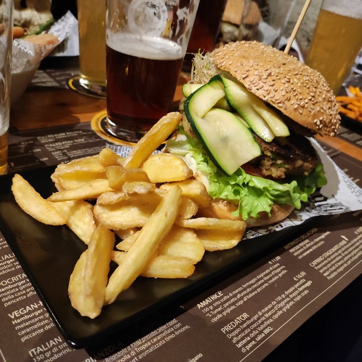 review photo of Birrificio Herba Monstrum Brewery Hamburger Vegan shared by @jessicajpax on 14 Apr 2022 - review