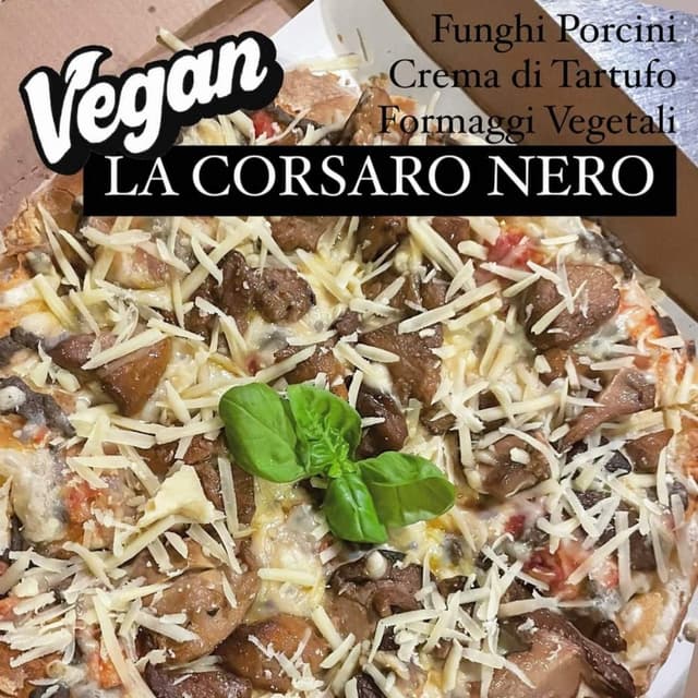 Photo of the dish “Pizza corsaro nero senza glutine”