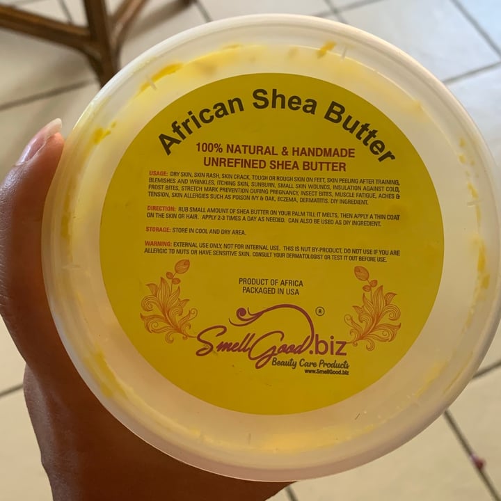 review photo of Smell good.biz African Shea Butter shared by @shakitz on 08 Jun 2021 - review