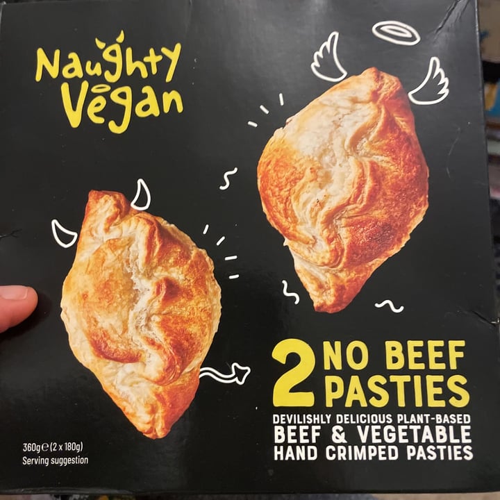 review photo of Naughty Vegan No Beef Pasties shared by @gaia121 on 23 May 2021 - review
