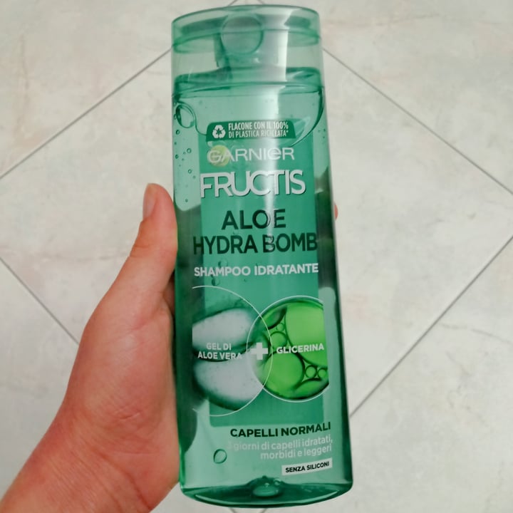 photo of Garnier Shampoo aloe Hydra bomb shared by @simonapapagna on  12 Jan 2023 - review