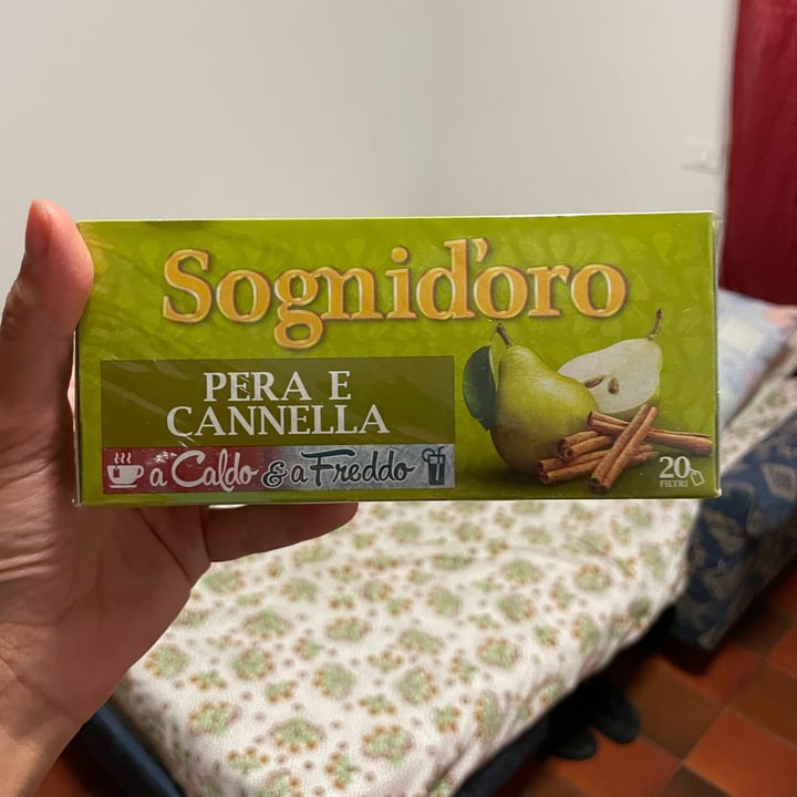 photo of Sognid'oro Tisana pera e cannella shared by @cinziagilmore on  15 Sep 2022 - review