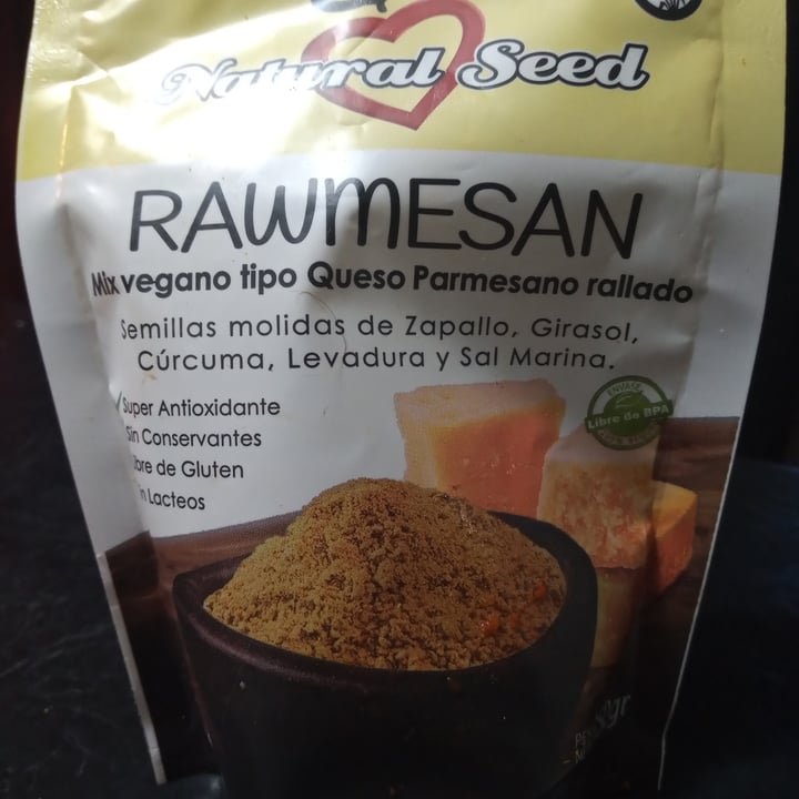 photo of Natural Seed Rawmesan shared by @popitebele on  06 Aug 2020 - review