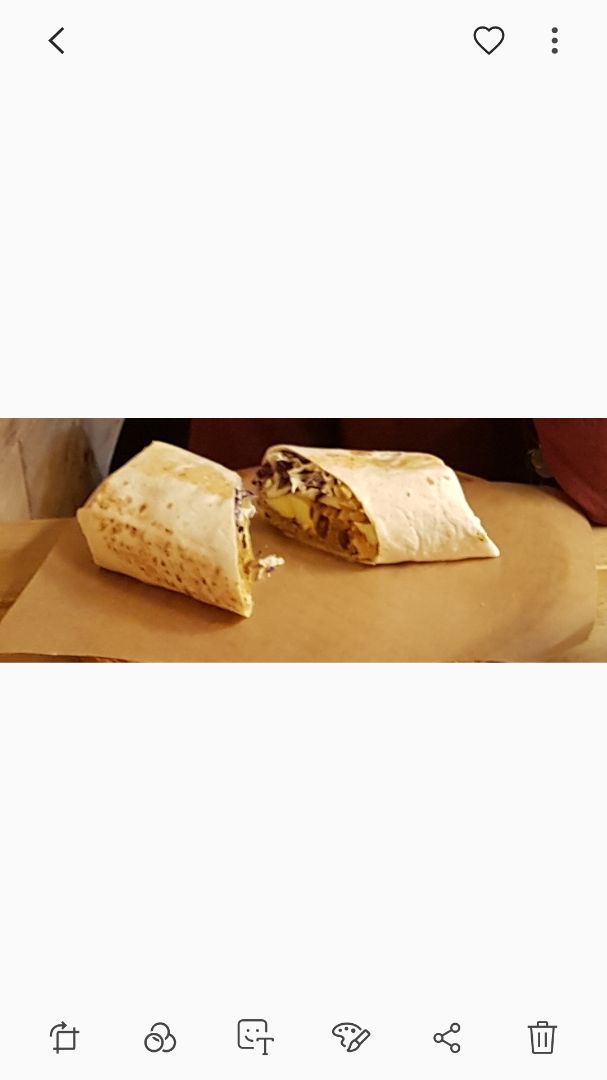 photo of La Huerta de Almería Wrap oriental shared by @angie on  16 Feb 2019 - review