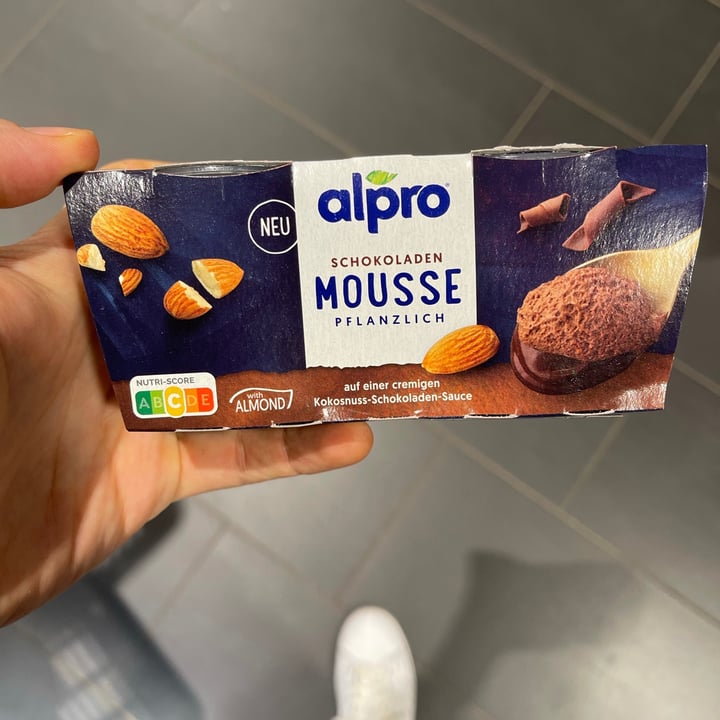 review photo of Alpro Chocolate Almond Mousse shared by @julesdarules on 25 Jun 2021 - review