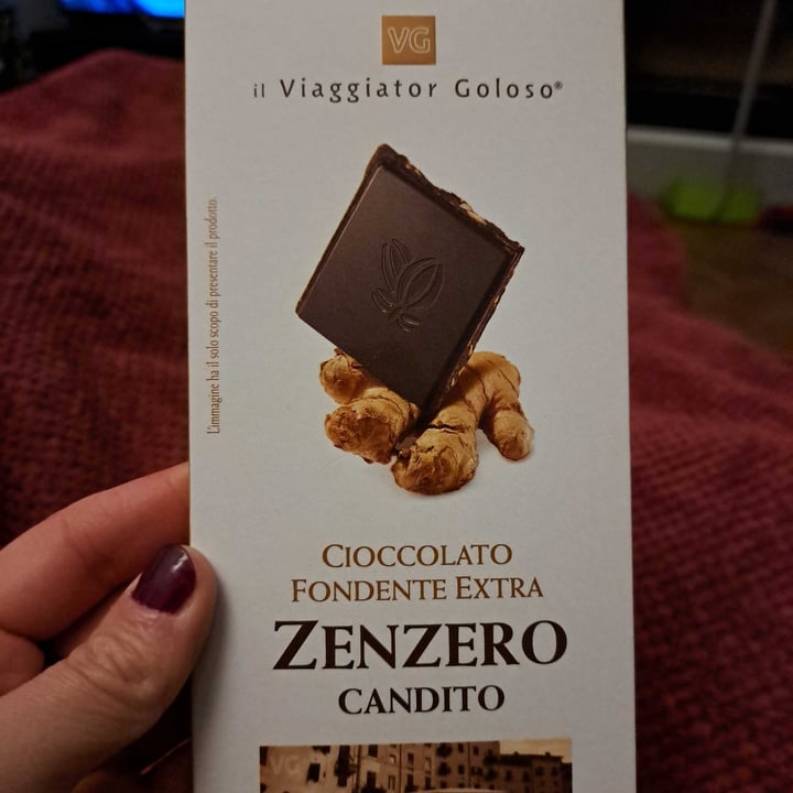 photo of Il Viaggiator Goloso Cioccolato fondente extra con zenzero candito shared by @peltis on  20 Dec 2022 - review