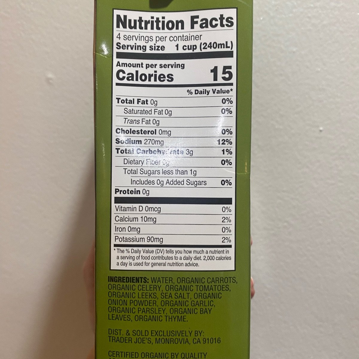 Trader Joe's Trader joes hearty vegetable broth Reviews abillion