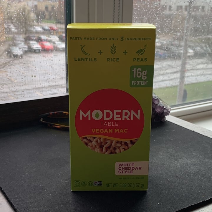 review photo of Modern Table Classic Cheddar Style VEGAN MAC shared by @skysaba on 11 Apr 2022 - review