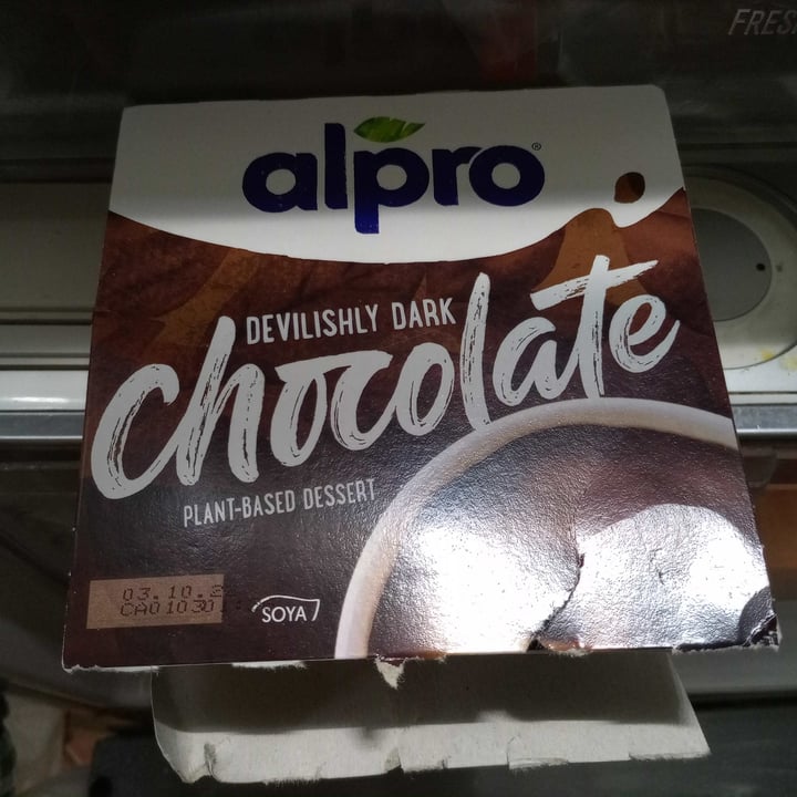 photo of Alpro Devilshly Dark Chocolate Plant-Based Dessert  shared by @tersa on  30 Mar 2022 - review