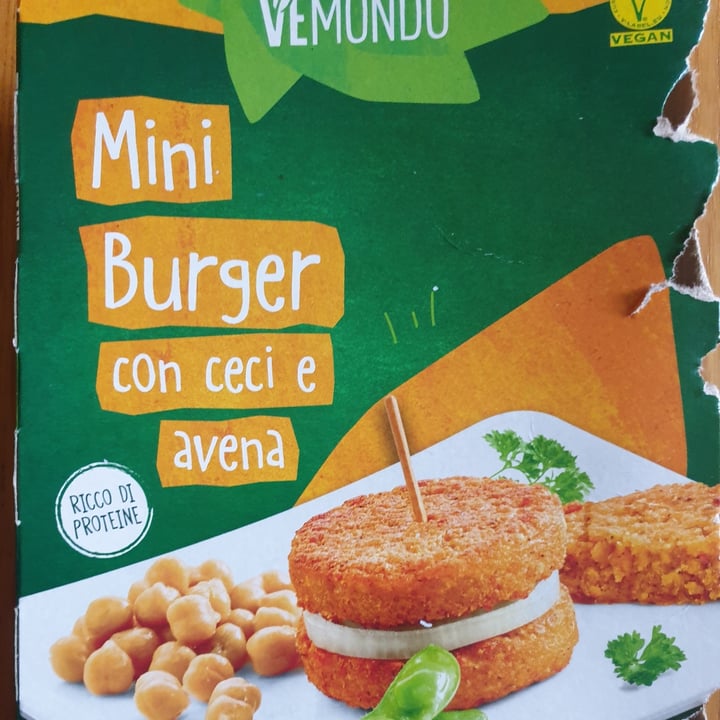 review photo of Vemondo Mini Burger con Ceci e Avena shared by @lucibreizh on 17 Jul 2022 - review
