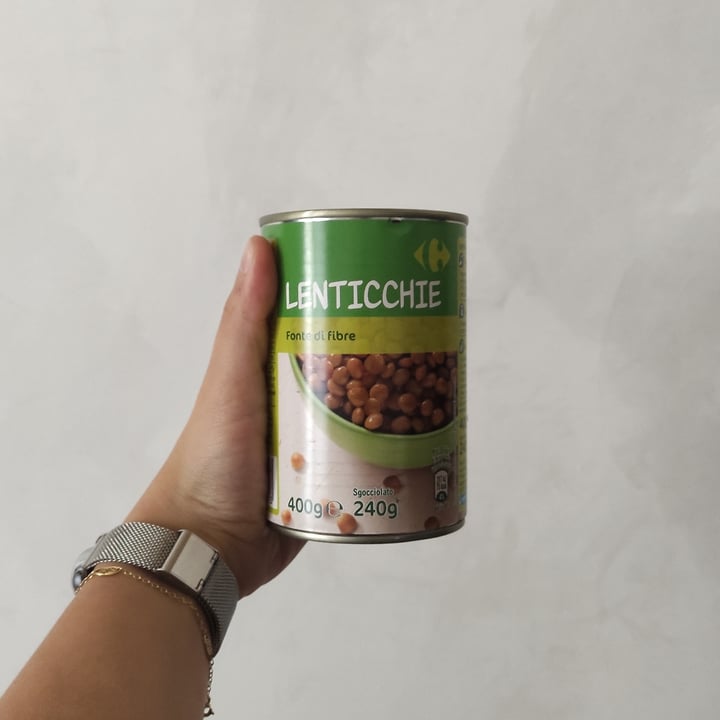 photo of Carrefour Lenticchie shared by @tastyveg on  30 Dec 2021 - review