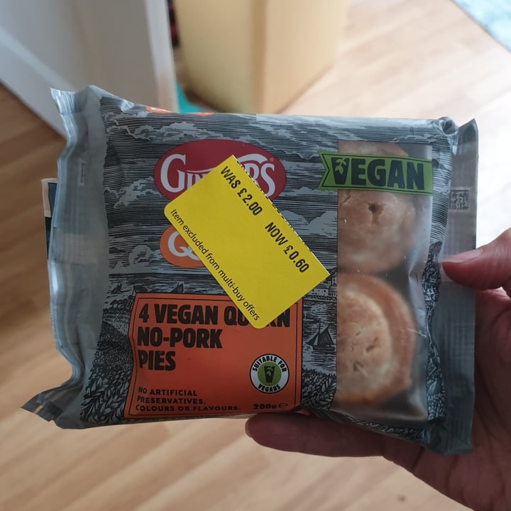 review photo of Ginsters Quorn No Pork Pies shared by @jasminearchie on 01 May 2021 - review