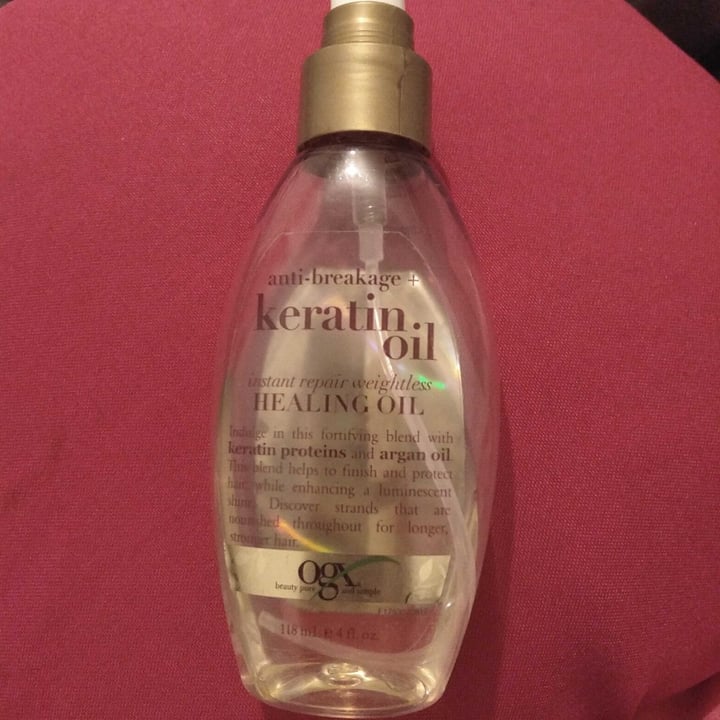 photo of OGX Beauty Aceite Reparador shared by @paolasnx on  08 Apr 2020 - review