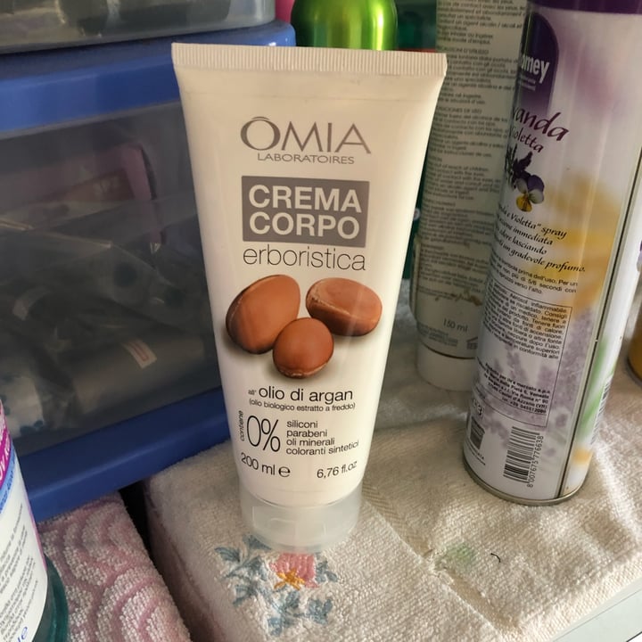 review photo of Omia Crema corpo erboristica all'olio di argan shared by @nicolasalm on 04 Jun 2022 - review