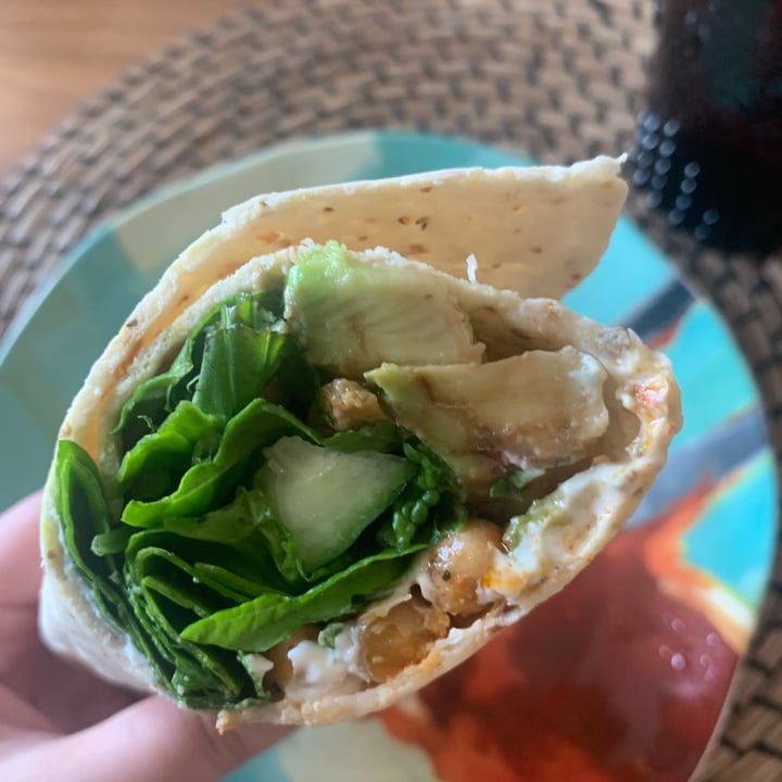 review photo of Veggie Pret Avo & Chickpea Caeser Wrap shared by @sallyivens on 27 May 2021 - review