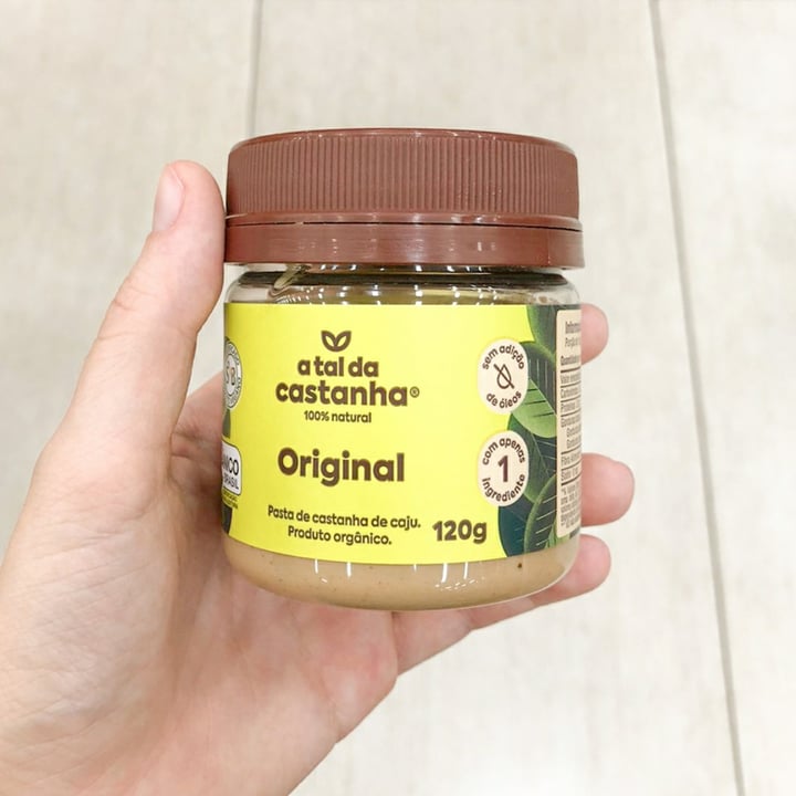review photo of A Tal da Castanha Pasta de castanha de caju shared by @laraduarts on 22 May 2022 - review