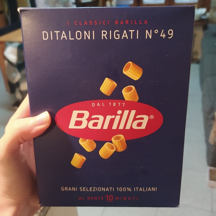 photo of Barilla Ditaloni rigati 49 shared by @emicrania on  10 Nov 2022 - review