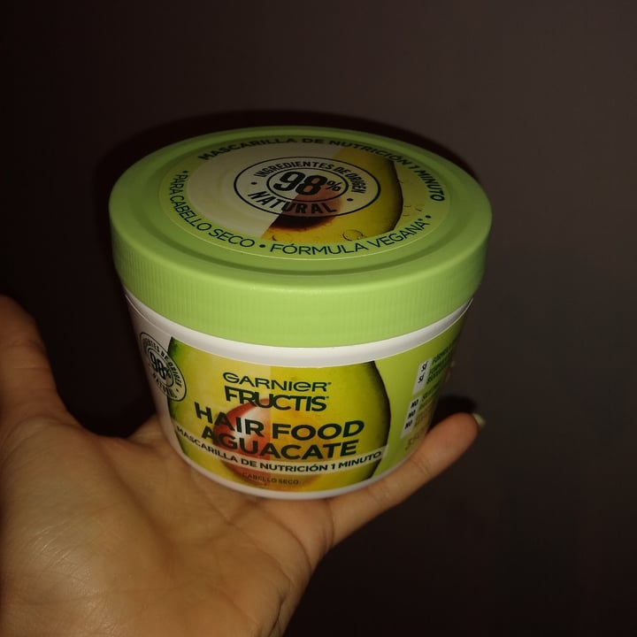 photo of Garnier Hair Food Aguacate Mascarilla de Nutrición shared by @aniagesta on  28 Oct 2020 - review