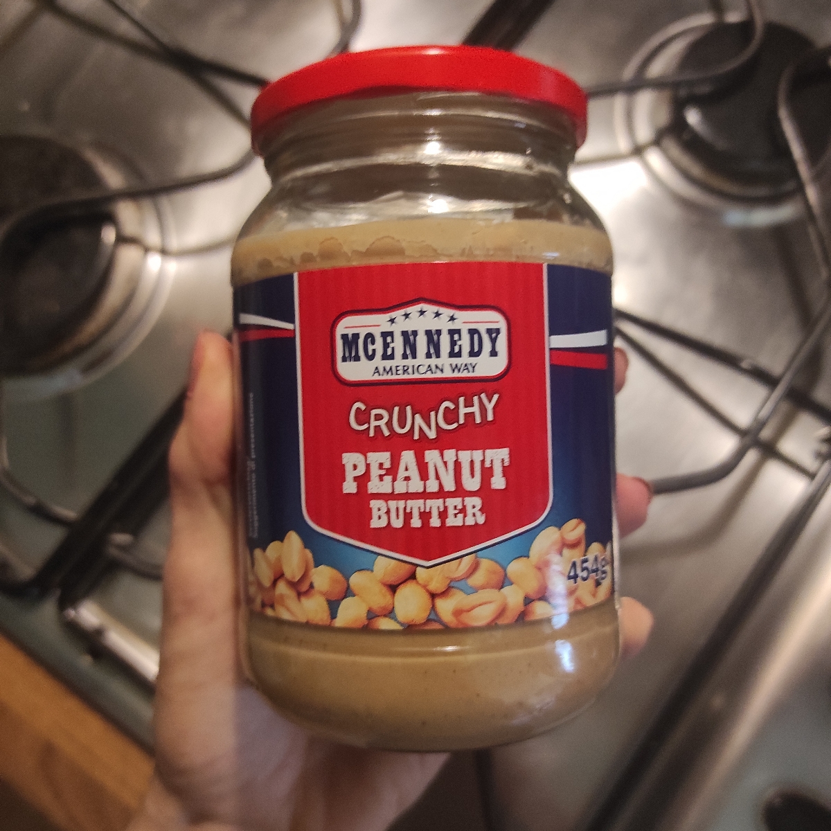 Crunchy peanut butter - McEnnedy - 454g