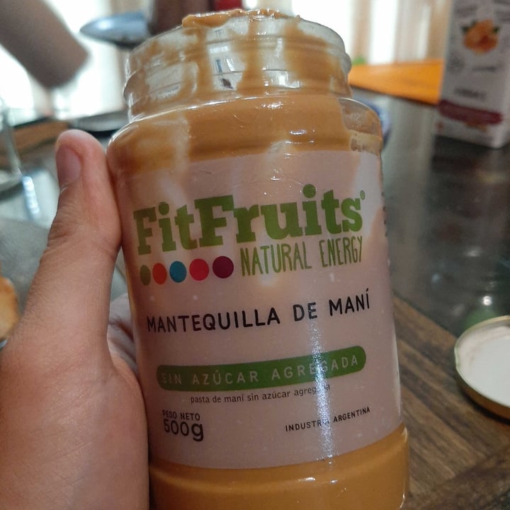 photo of Fitfruits Mantequilla de Maní shared by @facupalomino on  04 Nov 2021 - review