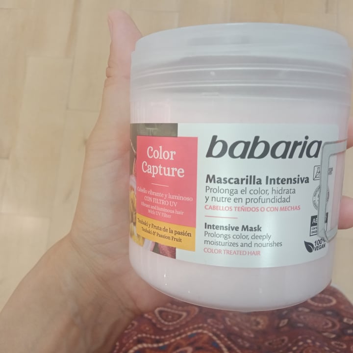 photo of Babaria mascarilla intensiva color capture shared by @laumadrid on  16 Jun 2022 - review