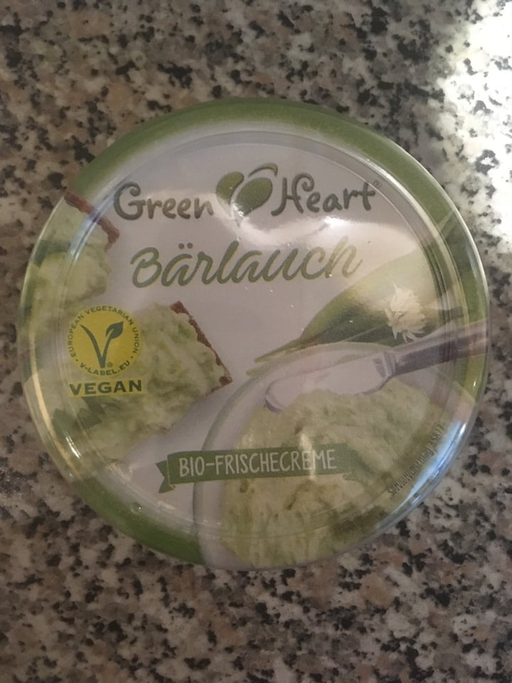 photo of Green Heart Bärlauch Bio Frischcreme shared by @ichkannvegan on  22 Apr 2020 - review