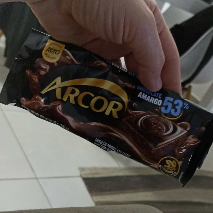 photo of Arcor Chocolate amargo 53% shared by @wallacelopes on  11 Jun 2022 - review