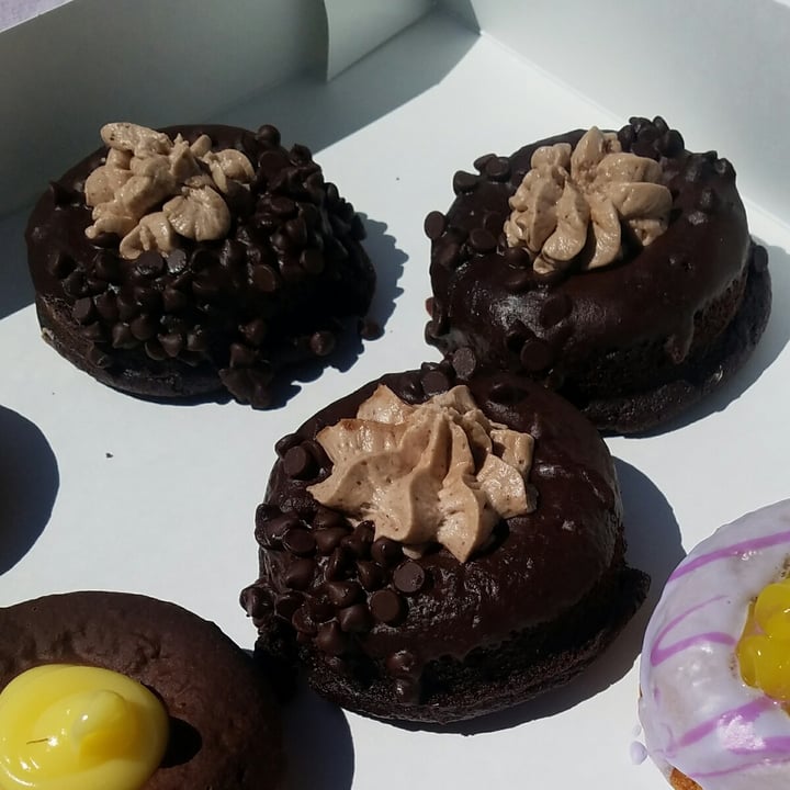 photo of Birch Bark Eatery Gluten Free Brownie Batter Donut shared by @joyrose on  10 May 2020 - review
