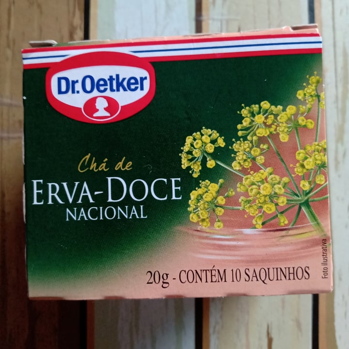 photo of Dr. Oetker Chá de erva doce shared by @ivanapiton on  07 May 2022 - review