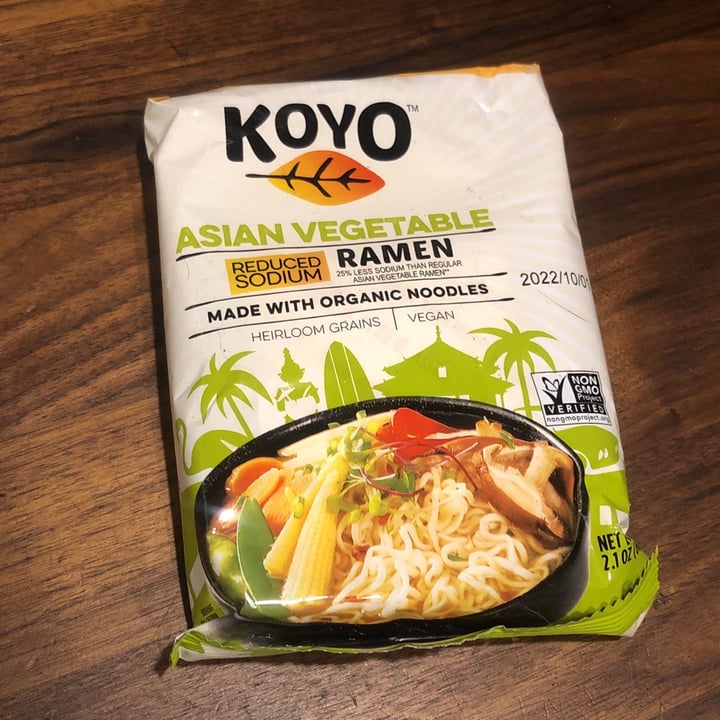 photo of Koyo Asian Vegetable Ramen shared by @austindobbins on  07 Dec 2021 - review