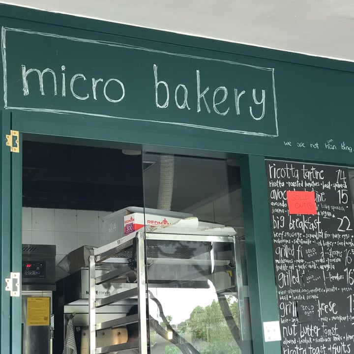 photo of MICRO bakery | kitchen Oat Latte shared by @mariaubergine on  29 Oct 2021 - review