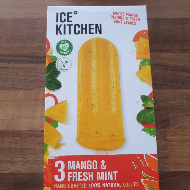 photo of Ice kitchen Mango & Fresh Mint shared by @thrivingjane on  22 Feb 2022 - review