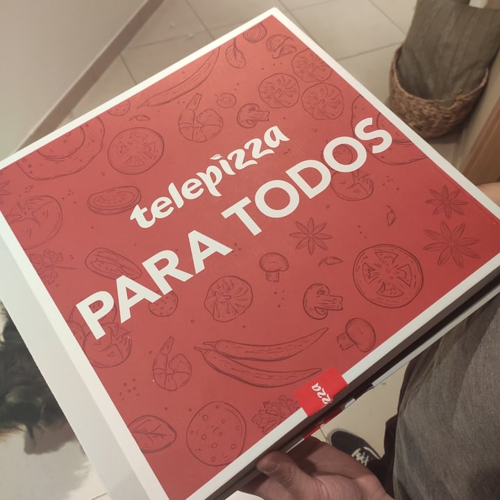 photo of Telepizza Pizza Vegana shared by @beatrizlp2911 on  13 Mar 2021 - review