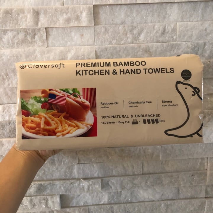 photo of Cloversoft Kitchen wipes shared by @delphinesupanya on  25 Jul 2020 - review