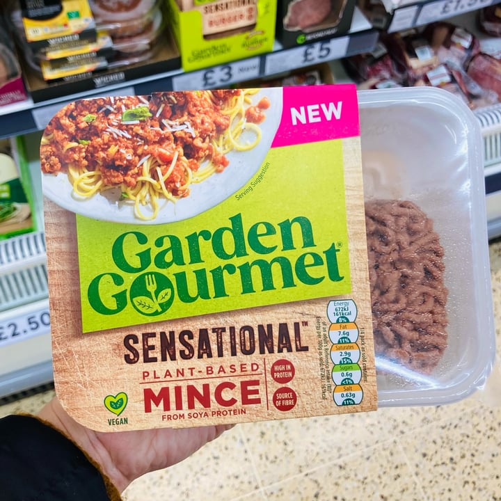 photo of Garden Gourmet Sensational plant based mince shared by @katelouisepowell on  30 Nov 2021 - review