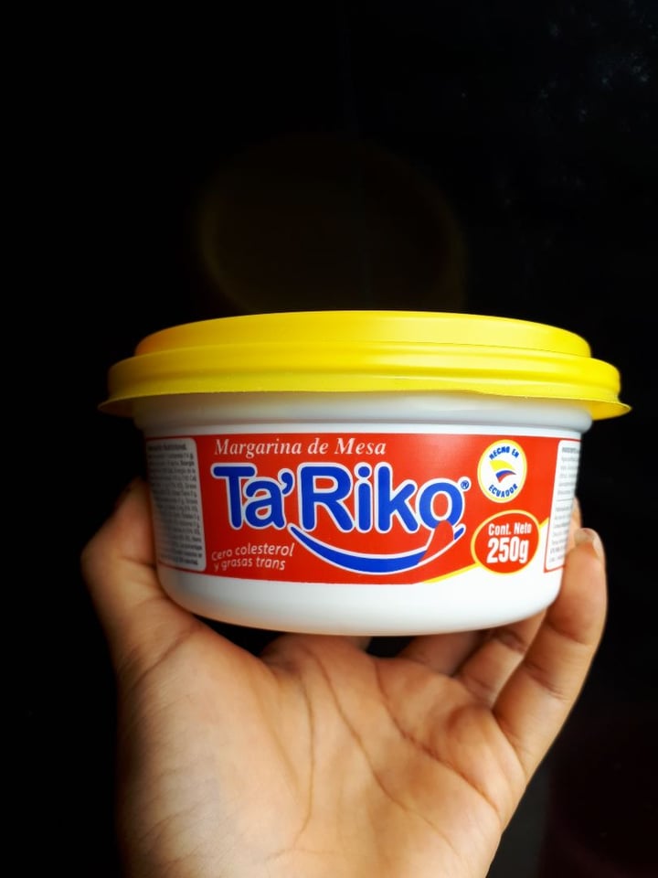 photo of Ta'Riko TA'RICO Margarina de mesa shared by @violeta on  24 Dec 2019 - review