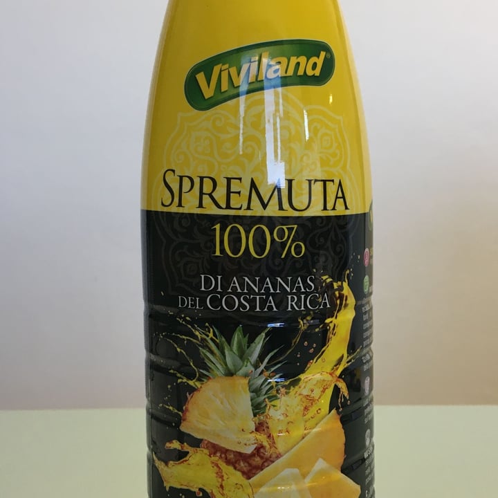 photo of Viviland MD Spremuta 100% di ananas shared by @lasabri88 on  23 Feb 2022 - review