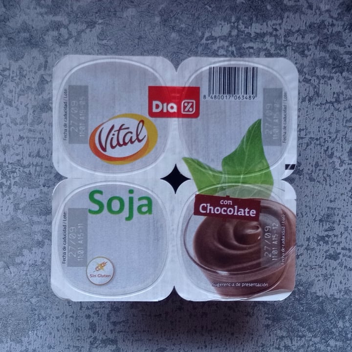 photo of Dia% Yogurt Soja con Chocolate shared by @patriciazb on  15 Sep 2021 - review