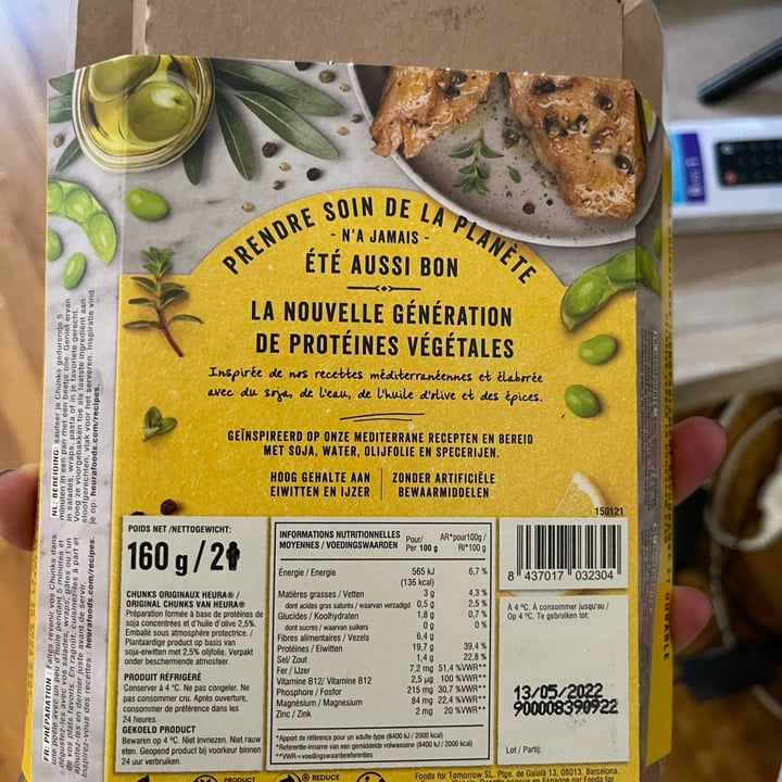 photo of Heura Chunks Originals shared by @mariachiaragu on  11 May 2022 - review
