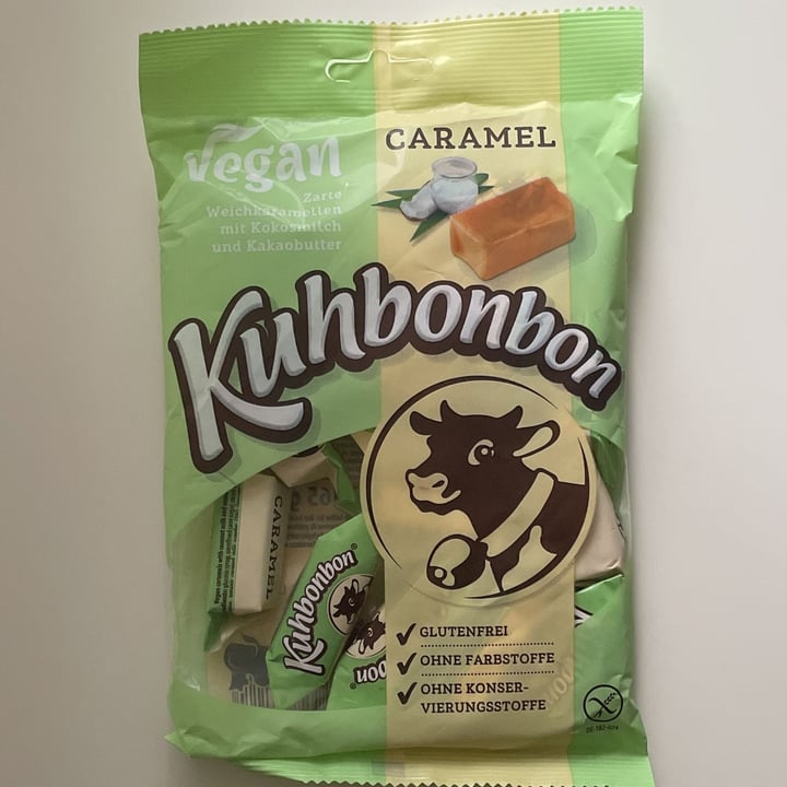 photo of Kuhbonbon vegan caramel caramelle mou shared by @sgretel on  18 Aug 2022 - review