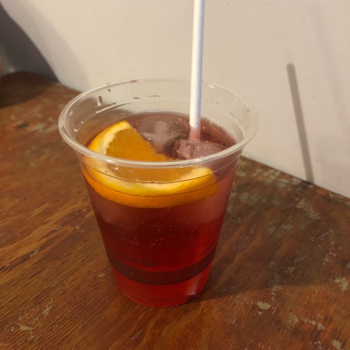 photo of Col Cavolo - Vegan Bistrot Bitter Spritz shared by @violettaplantbased on  03 Jun 2022 - review