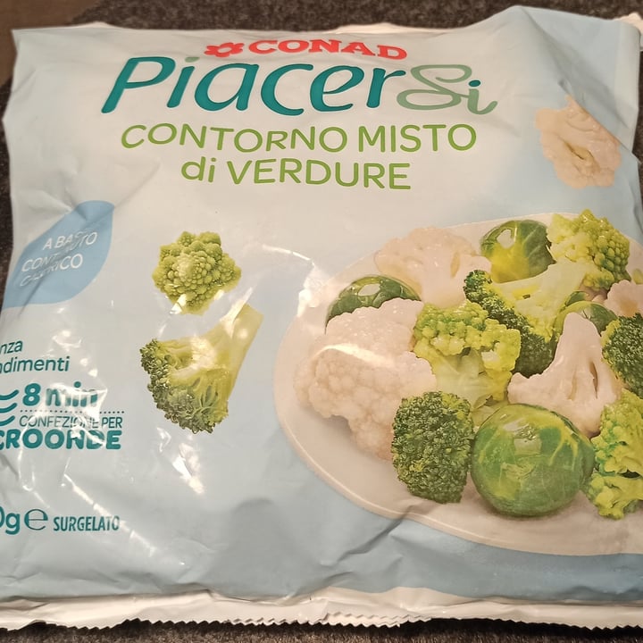 photo of Piacersi | Conad Contorno Misto Broccoli shared by @rociodemar on  08 Dec 2021 - review