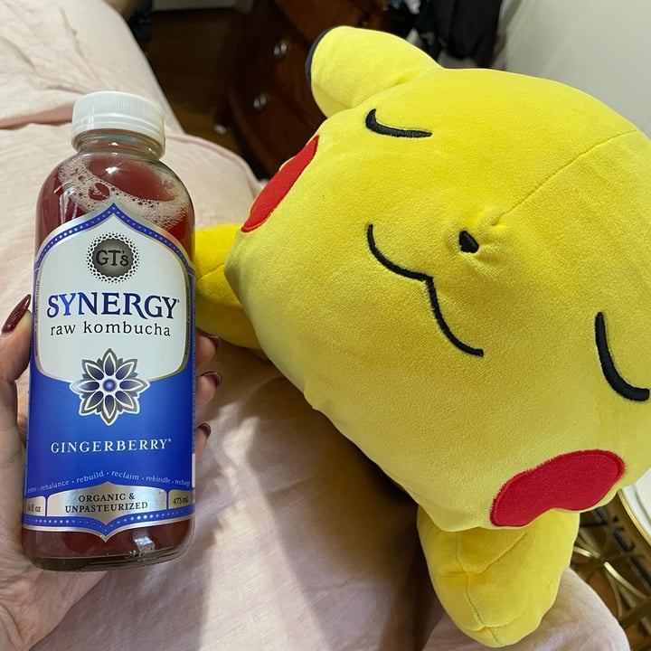 photo of Synergy Raw Kombucha Gingerberry shared by @vivalaviolet on  09 Oct 2021 - review
