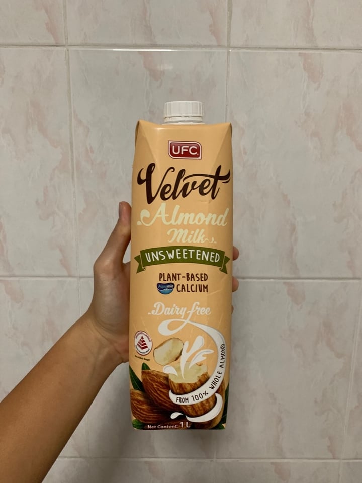 photo of UFC Almond Milk Unsweetened shared by @mel on  26 Dec 2019 - review