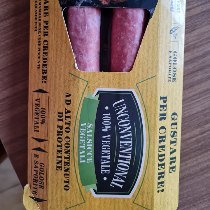 photo of Unconventional Salsicce Vegetali - Sausages shared by @daniela77r on  11 Jul 2022 - review