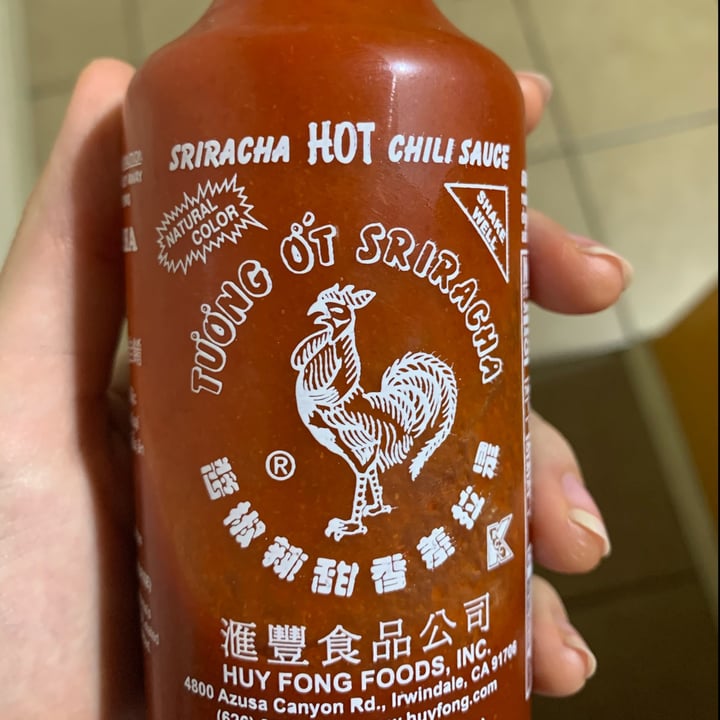 photo of Sriracha Sriracha Hot Chili Sauce shared by @anabolena on  03 Feb 2022 - review
